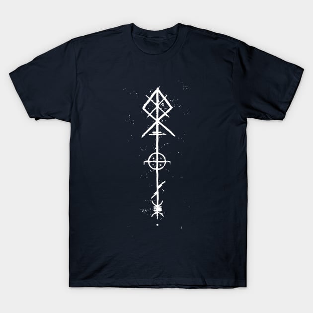 norse mythology viking rune symbols T-Shirt by Lamink